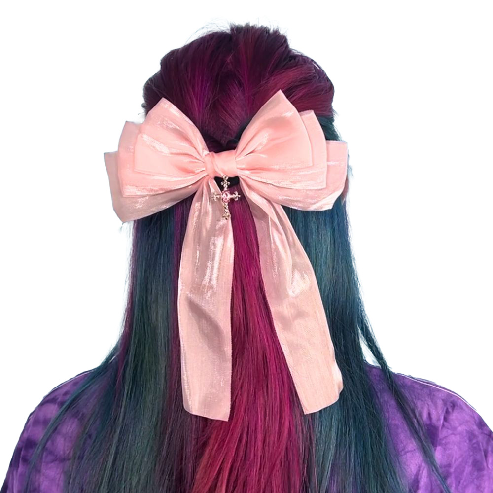 Attitude Hair Dye - Cross Haarschleife - Rosa